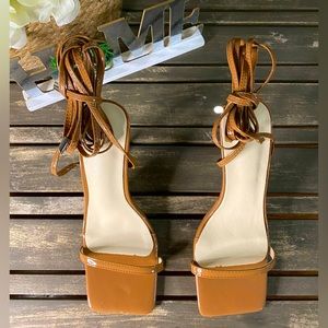 SHEIN TIE-UP SANDALS